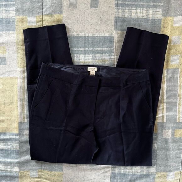 J. Crew Navy Blue Women's Blazer Jacket & Pants Bundle Sz 10 - Picture 5 of 16